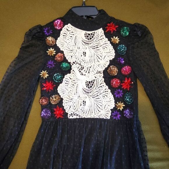 ASOS Millie Mackintosh‎ Embellished Detail Mini Dress - Picture 3 of 15